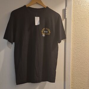 Vans Black T-Shirt with Yellow Graphic